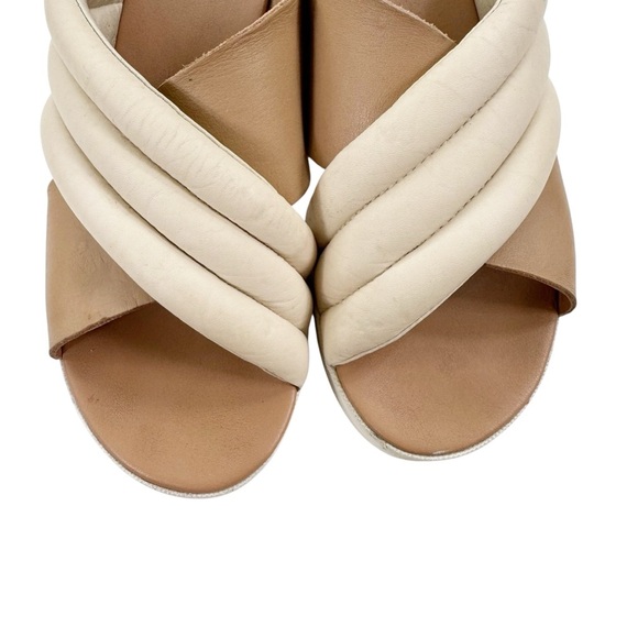 Sorel Women's Cameron Flatform Puff Mule Beige Cream Size 9.5 - Picture 10 of 16